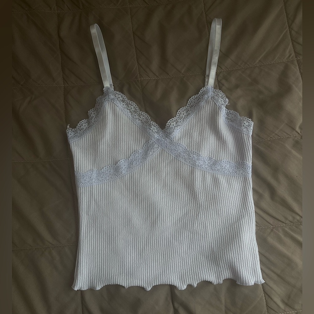 Lacey Light Blue/Periwinkle Tank Top Size XS (new without tags)